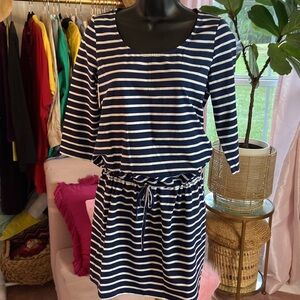 HiHo St Barth Blue White Dress XS